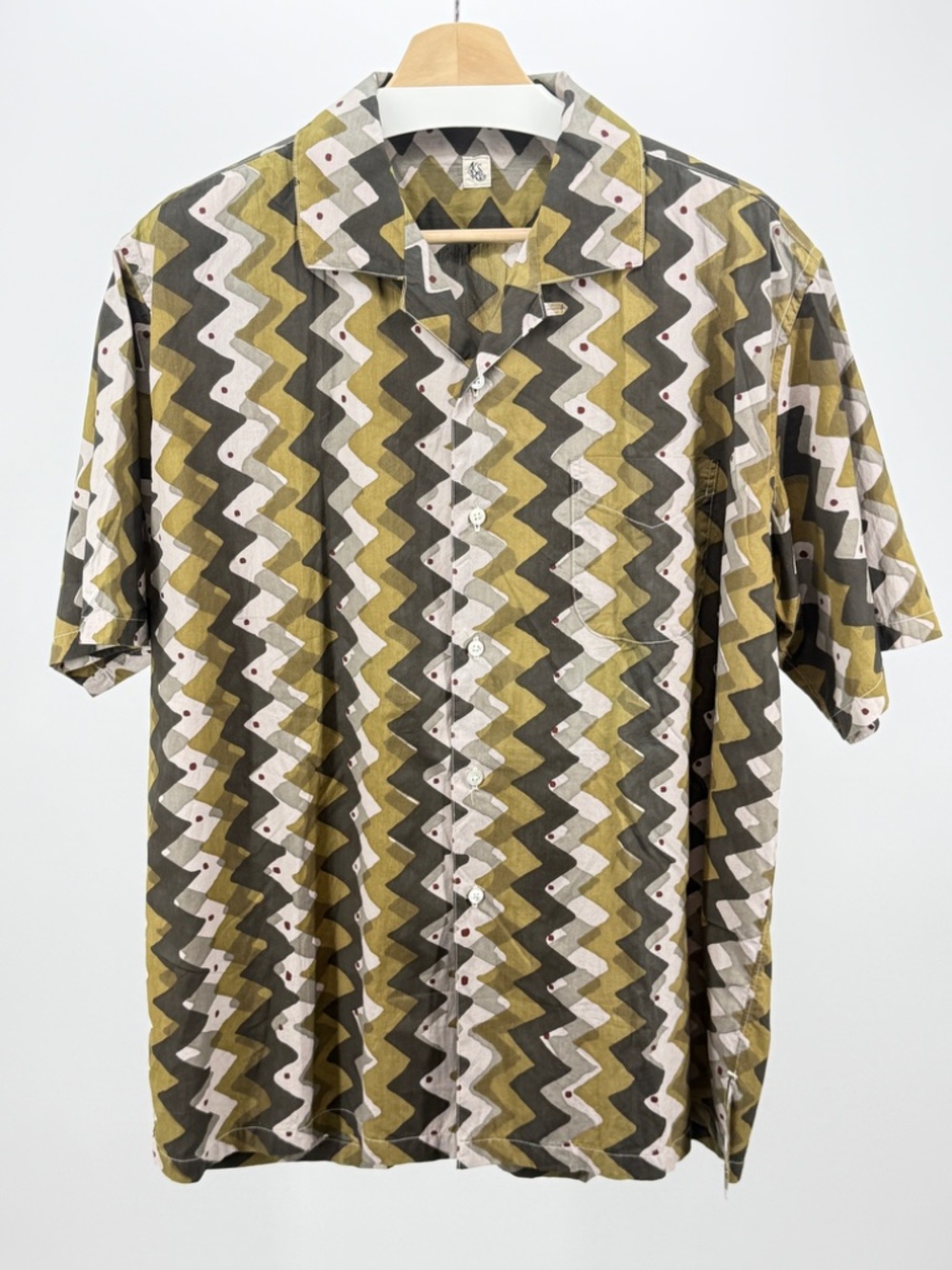 Kaptain Sunshine Zig Zag Wave Shirt